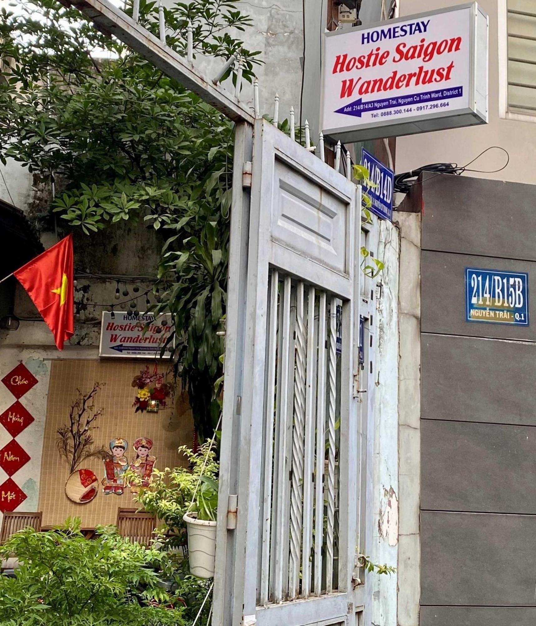 Hostie Saigon Wanderlust Home Ho-Chi-Minh-Stadt Exterior foto